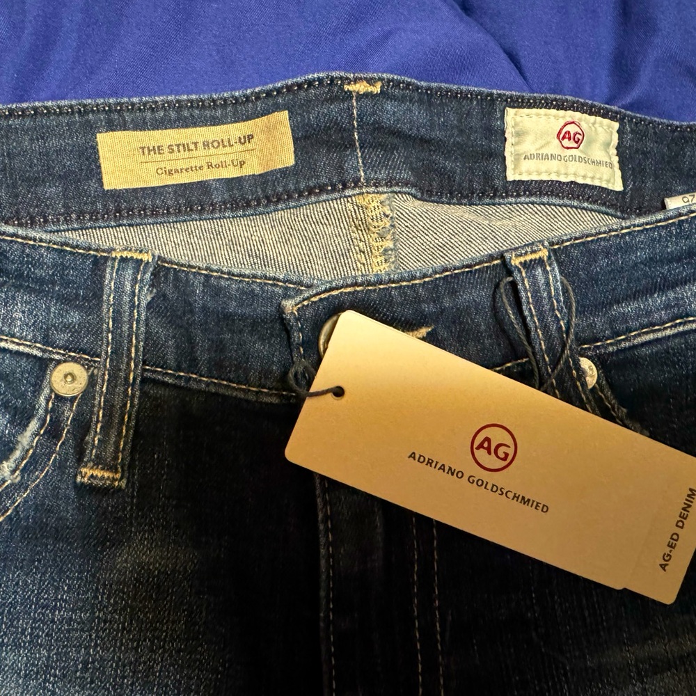 Brand New Adriano Goldschmied Cigarettes Roll Up Jeans. With Tags!